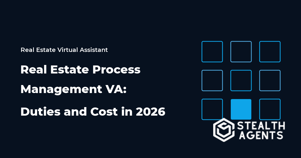 Real Estate Process Management VA: Duties and Cost in 2026