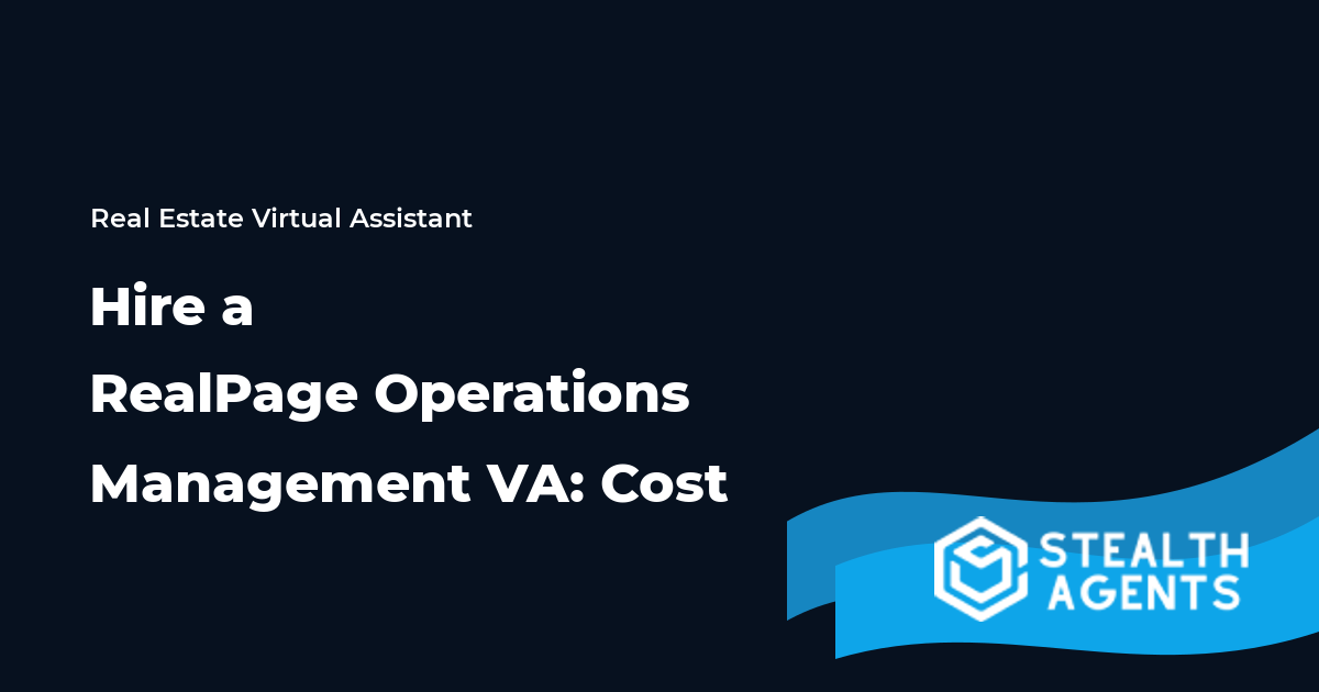 Hire a RealPage Operations Management VA: Cost in 2026