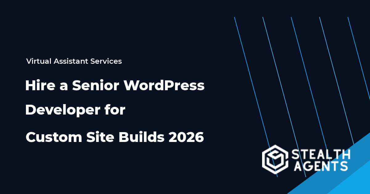 Hire a Senior WordPress Developer for Custom Site Builds 2026