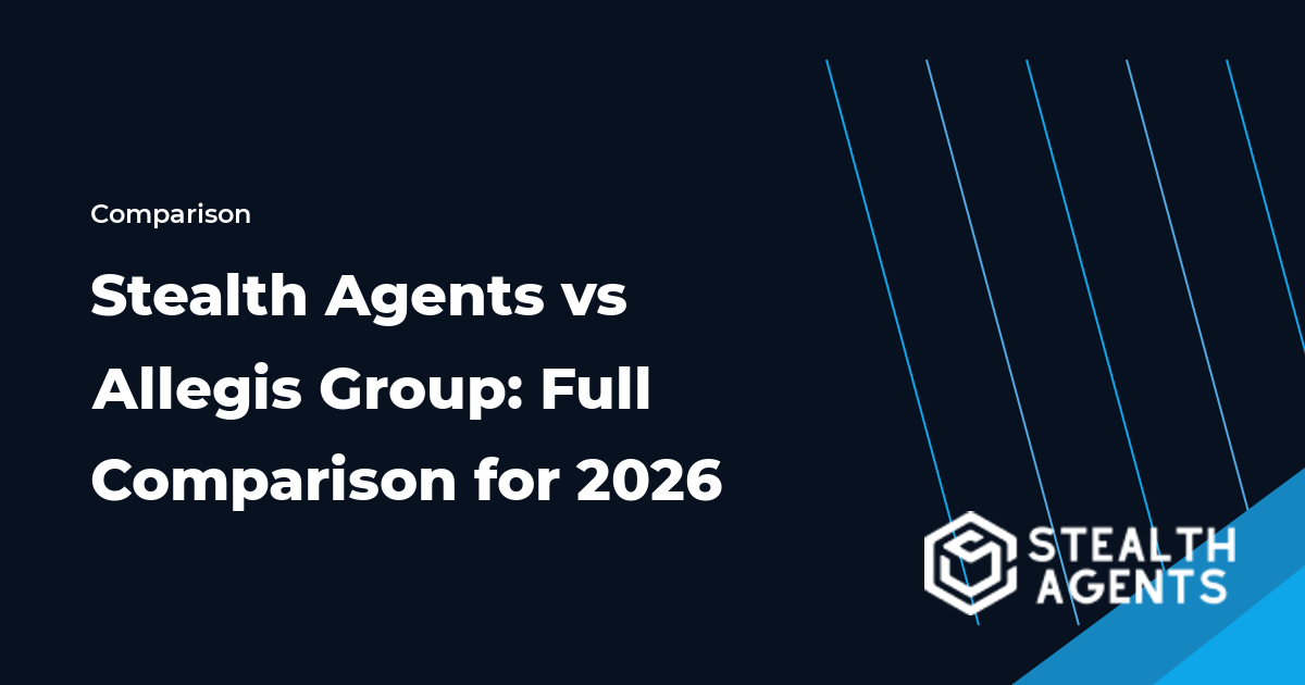 Stealth Agents vs Allegis Group: Full Comparison for 2026