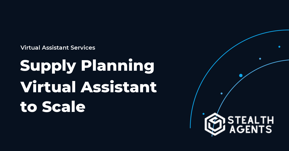 Supply Planning Virtual Assistant to Scale