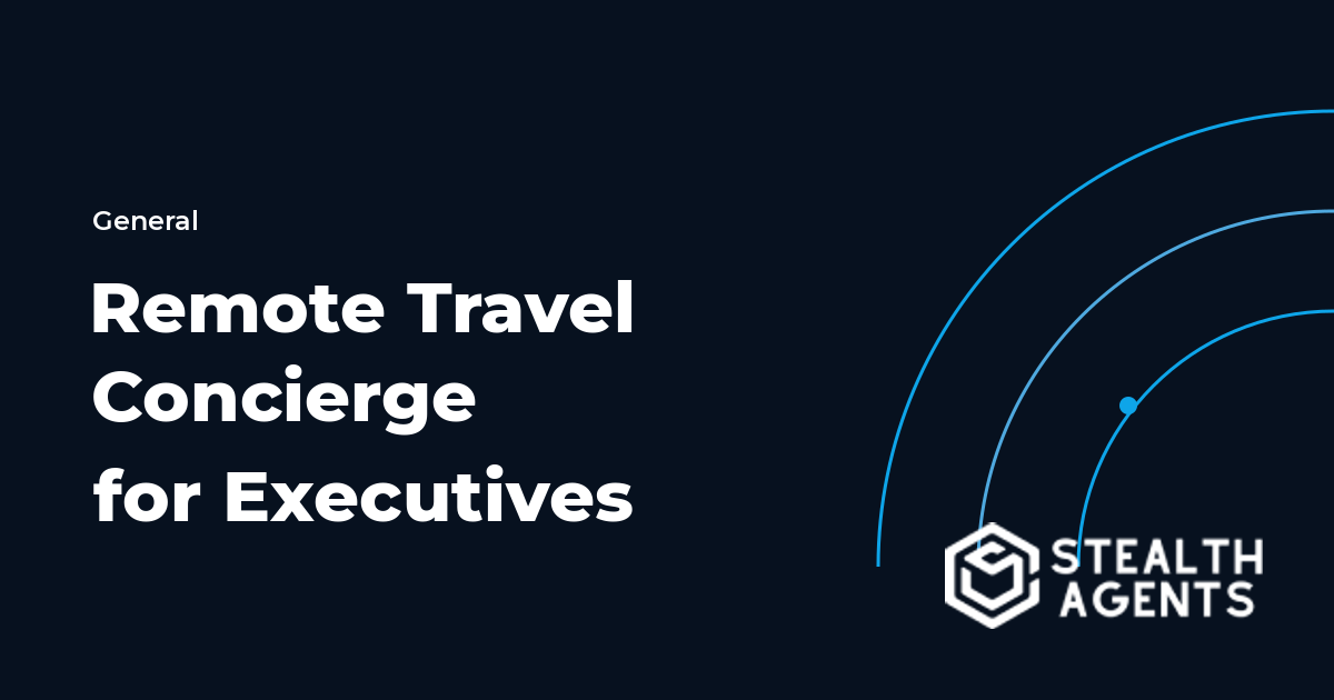 Remote Travel Concierge for Executives: Duties and Cost 2026