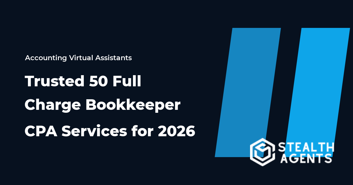 Trusted 50 Full Charge Bookkeeper CPA Services for 2026