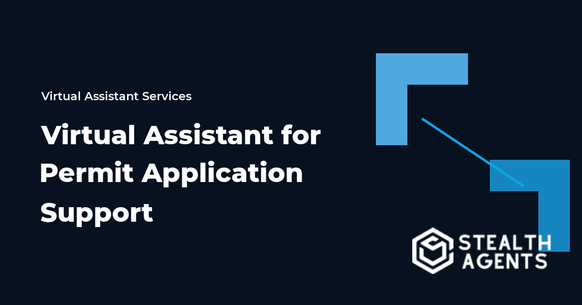 Virtual Assistant for Permit Application Support