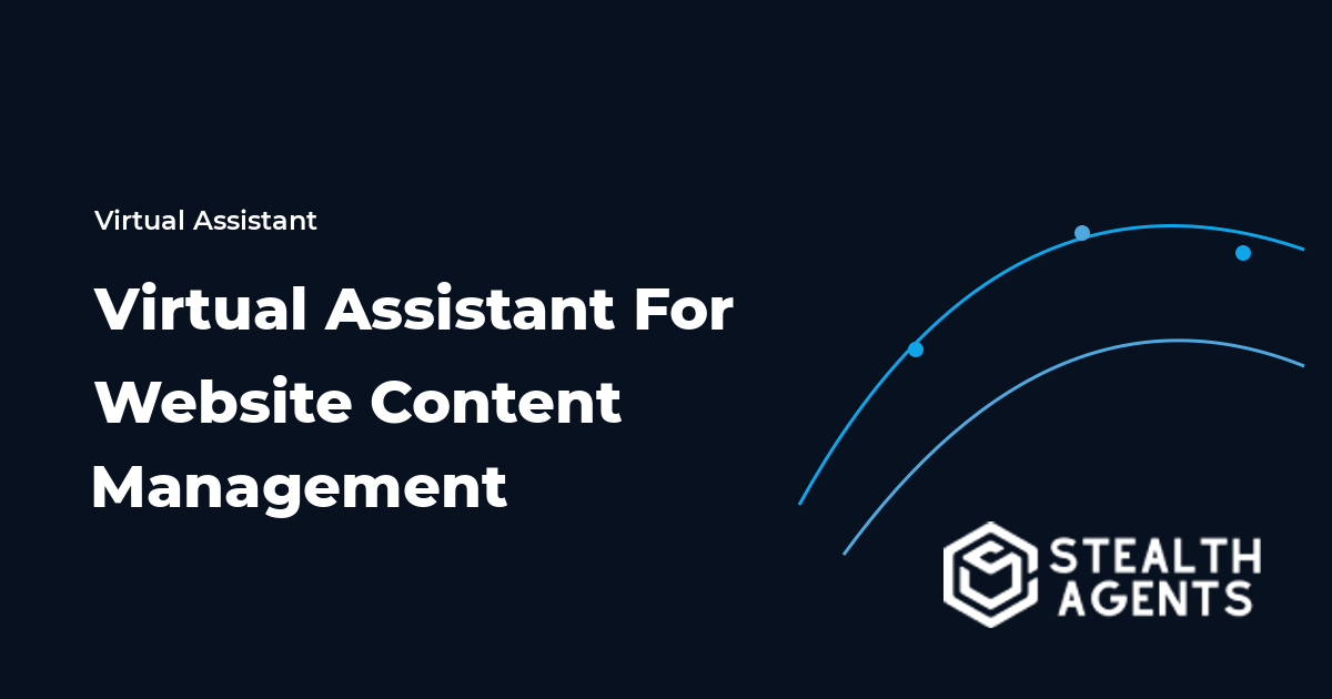 Virtual Assistant for Website Content Management