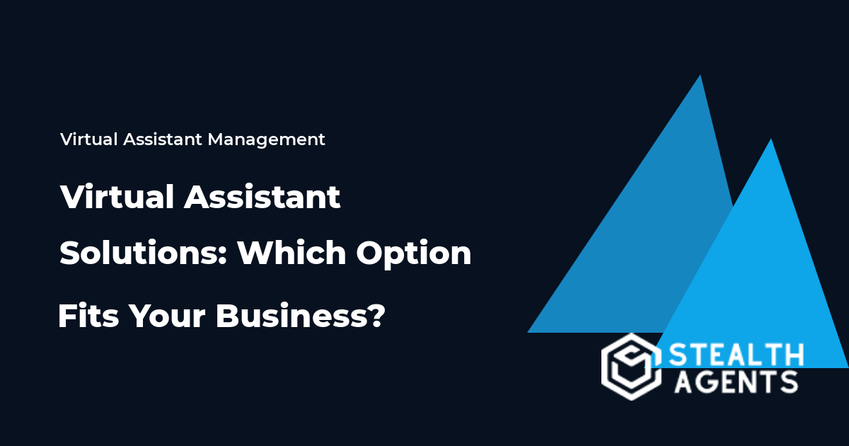 Virtual Assistant Solutions: Which Option Fits Your Business?