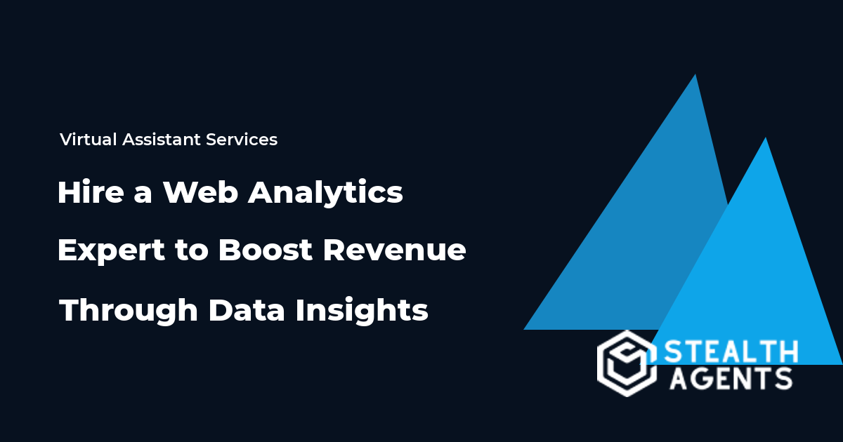 Hire a Web Analytics Expert to Boost Revenue Through Data Insights
