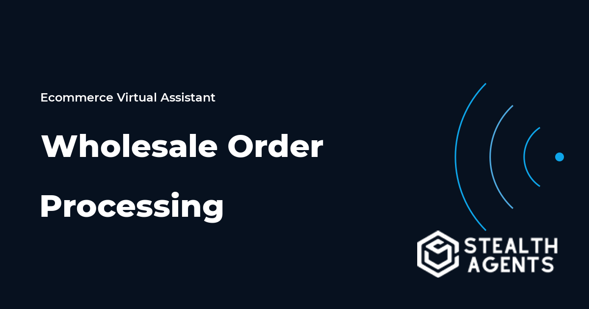 Wholesale Order Processing Virtual Assistant Guide