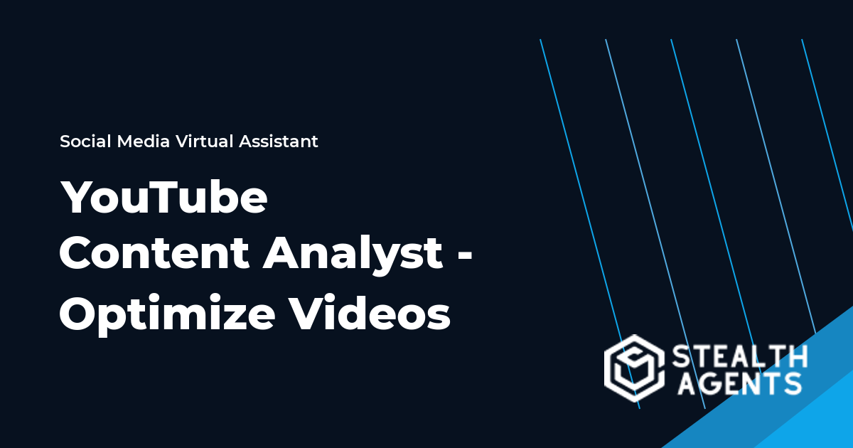 YouTube Content Analyst - Optimize Videos