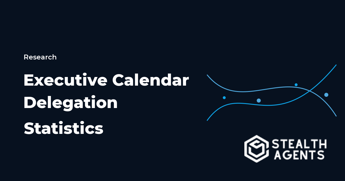 Executive Calendar Delegation Statistics 2026: Time, Cost, and Role Trends