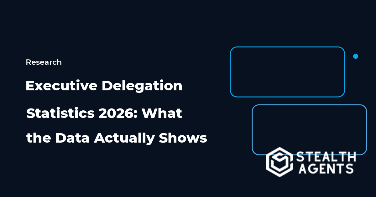 Executive Delegation Statistics 2026: What the Data Actually Shows