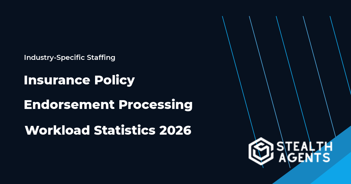Insurance Policy Endorsement Processing Workload Statistics 2026