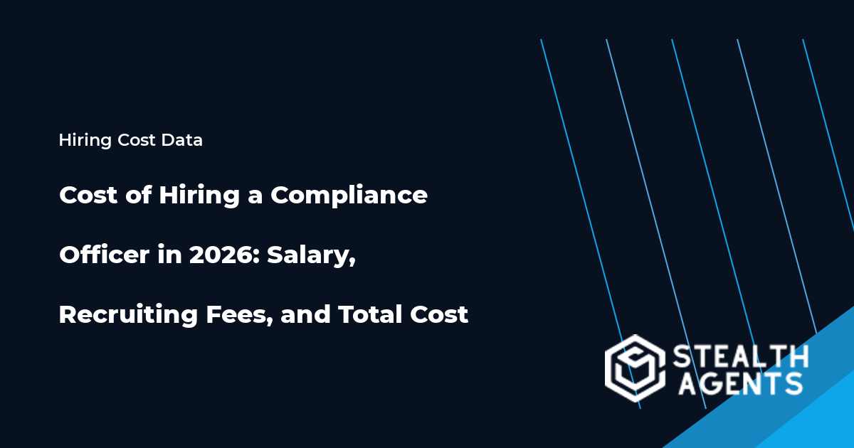Cost of Hiring a Compliance Officer in 2026: Salary, Recruiting Fees, and Total Cost