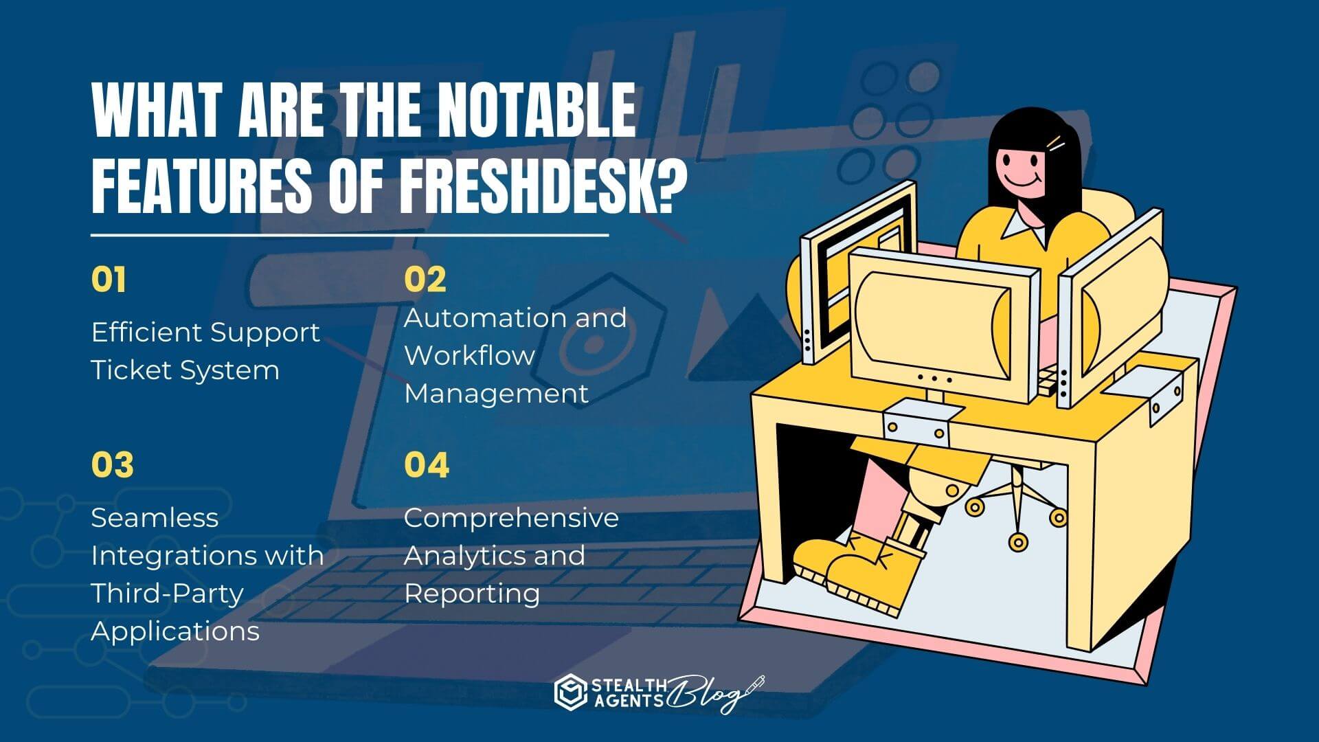 What are the Notable Features of Freshdesk?