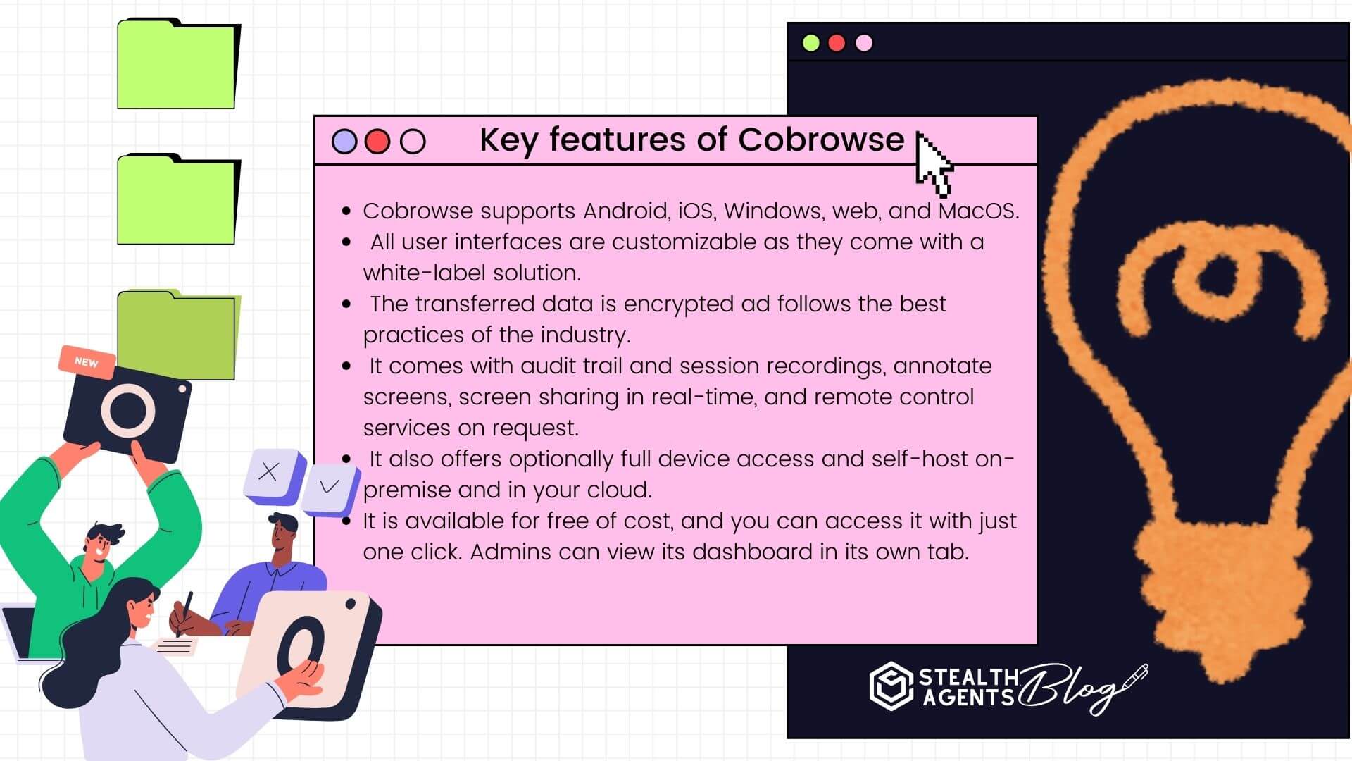 Key features of Cobrowse