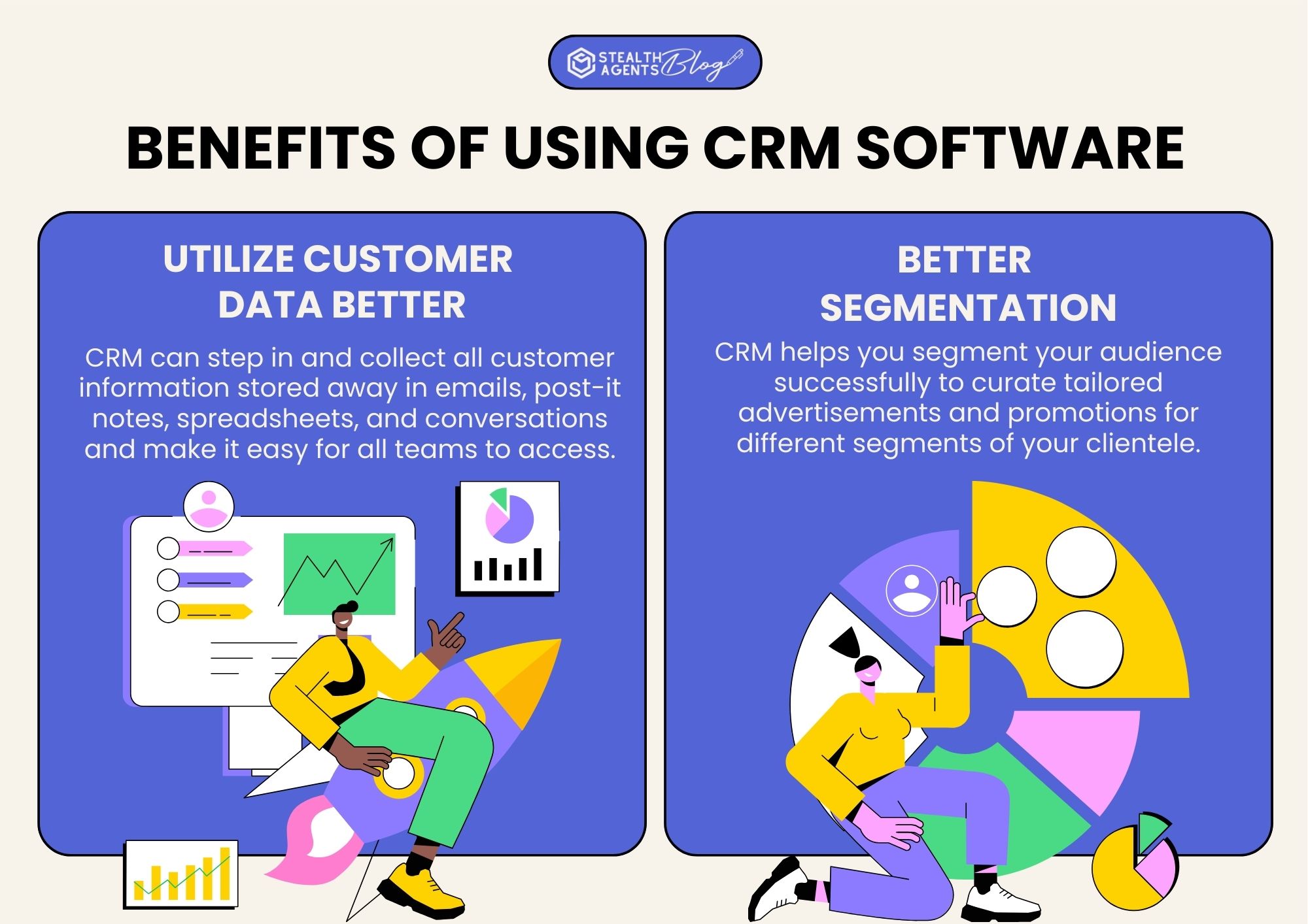 Benefits of using CRM software