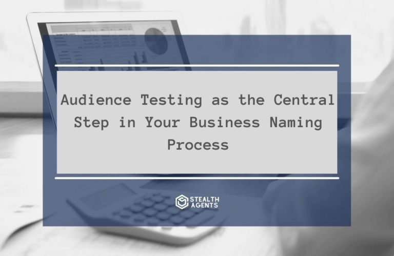Audience testing as a central step in business naming process