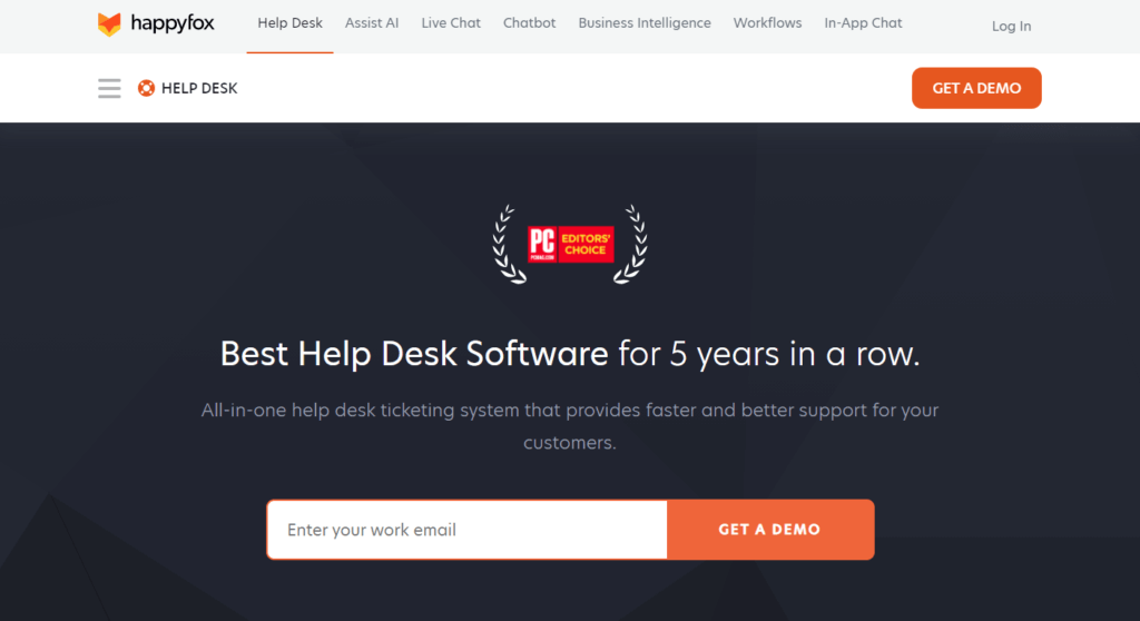 HappyFox help desk customer support software review