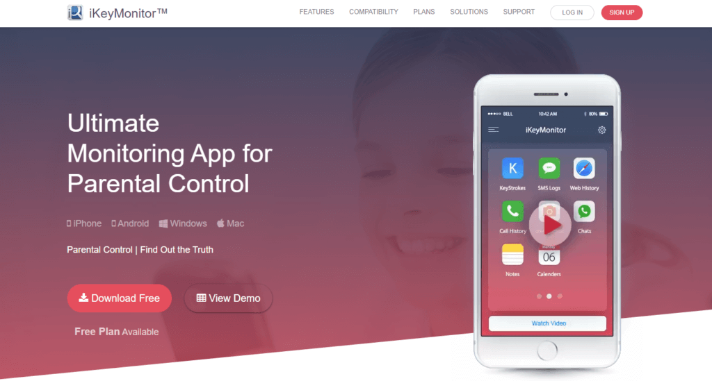 ikeymonitor monitoring app for parental control software review