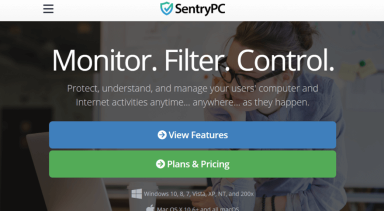 Sentrypc computer monitoring and control software review