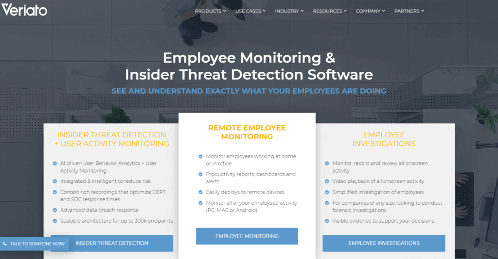 Veriato 360 employee monitoring software review