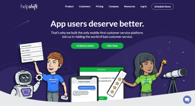 Helpshift customer service platform review