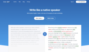InstaText grammar checker tool review