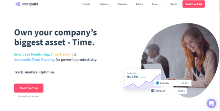 Workpuls monitoring and time tracking software review