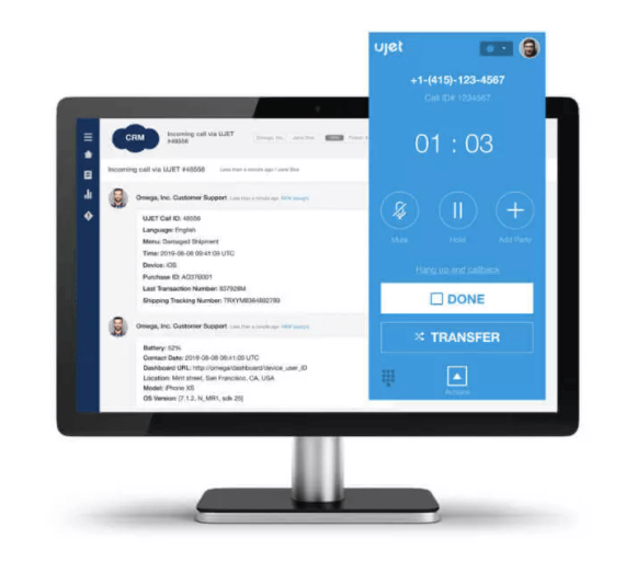 A model of ujet voice feature