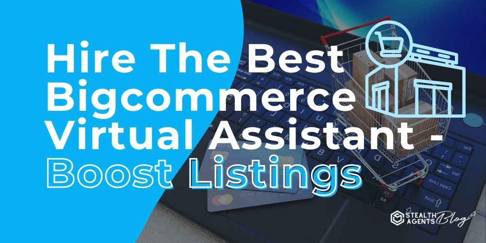 Hire The Best Bigcommerce Virtual Assistant - Boost Listings