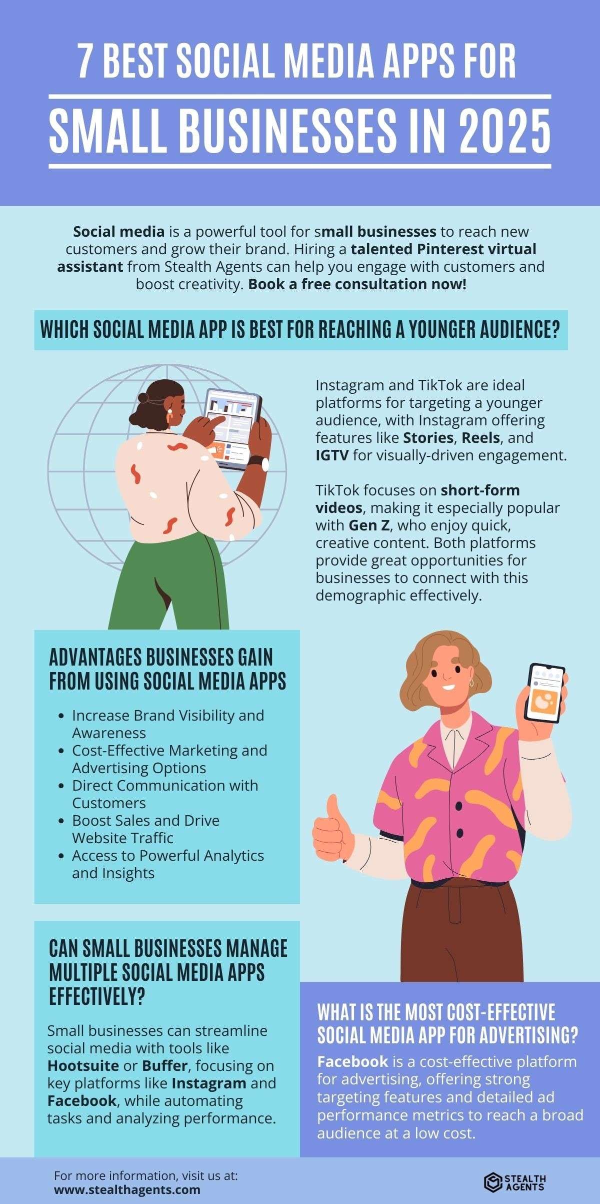 best social media apps for small business