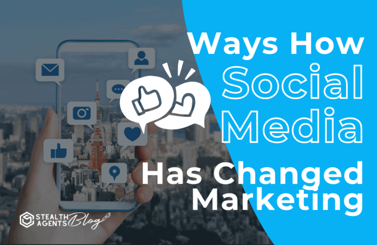 Ways how social media has changed marketing