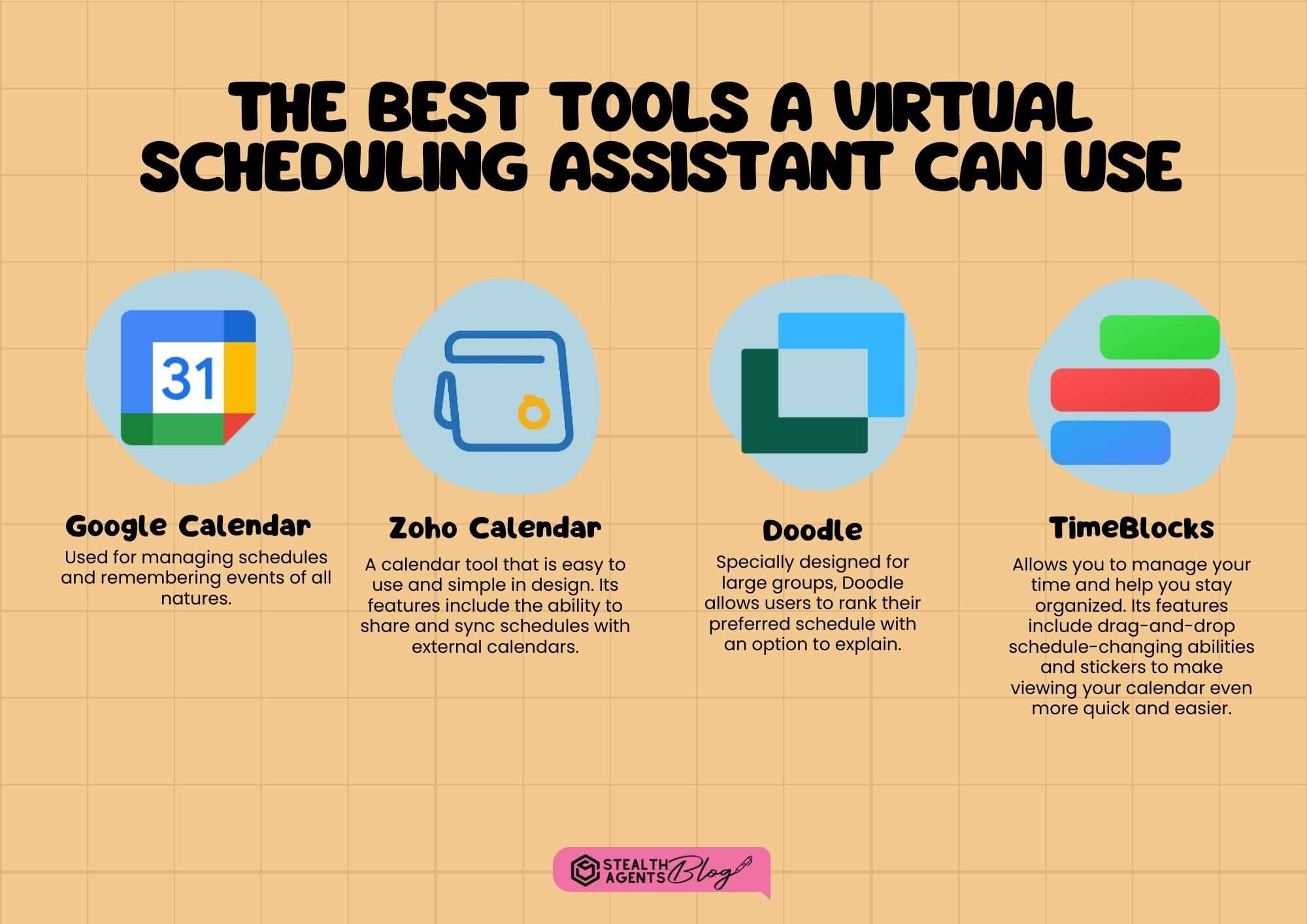 The best tools a virtual scheduling assistant can use