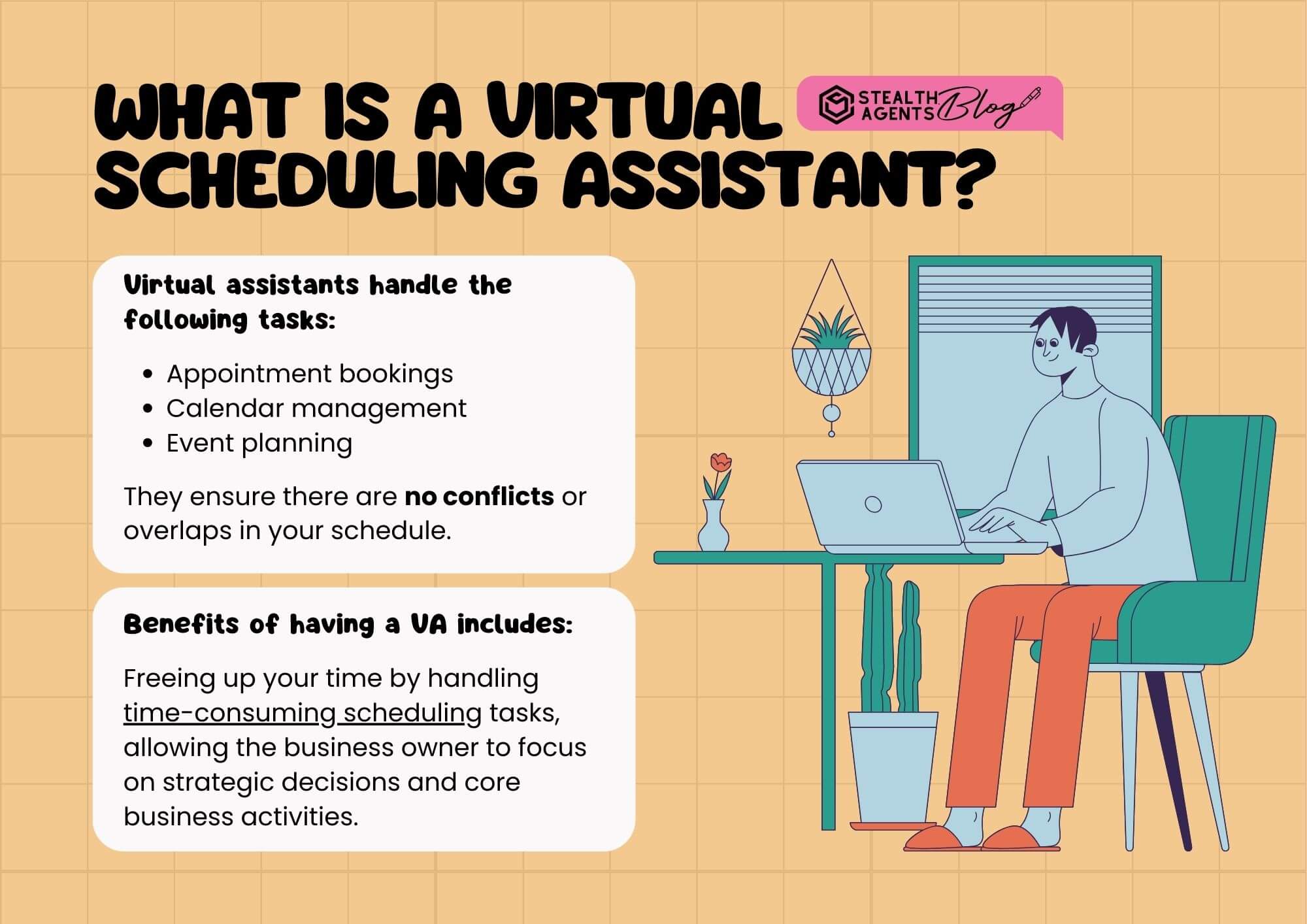 What is a virtual scheduling assistant?