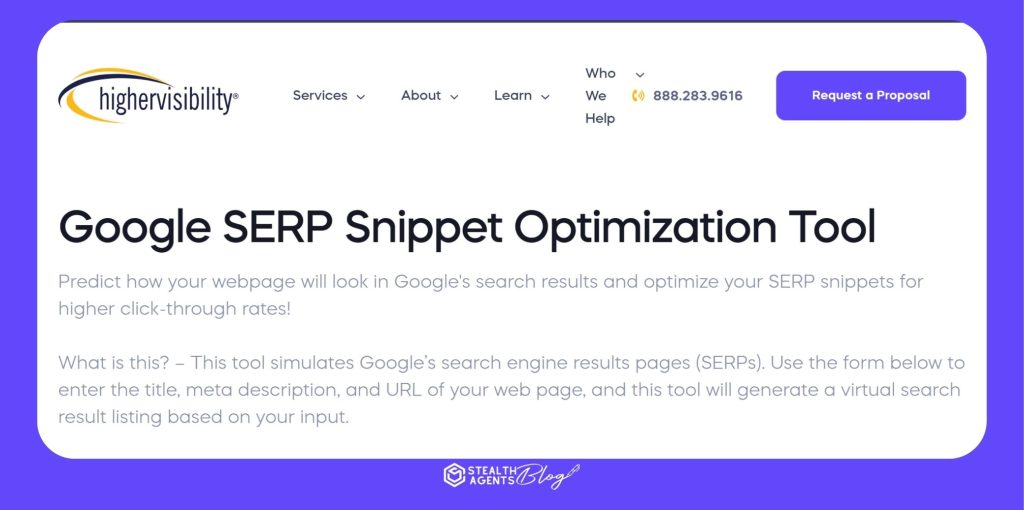 Google SERP Snippet Optimization Tool