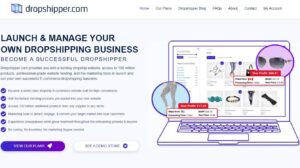 A screenshot of dropshipping.com website for dropshipping suppliers list