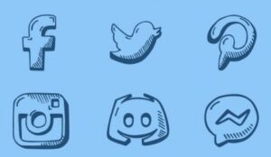 103 hand drawn vector icons