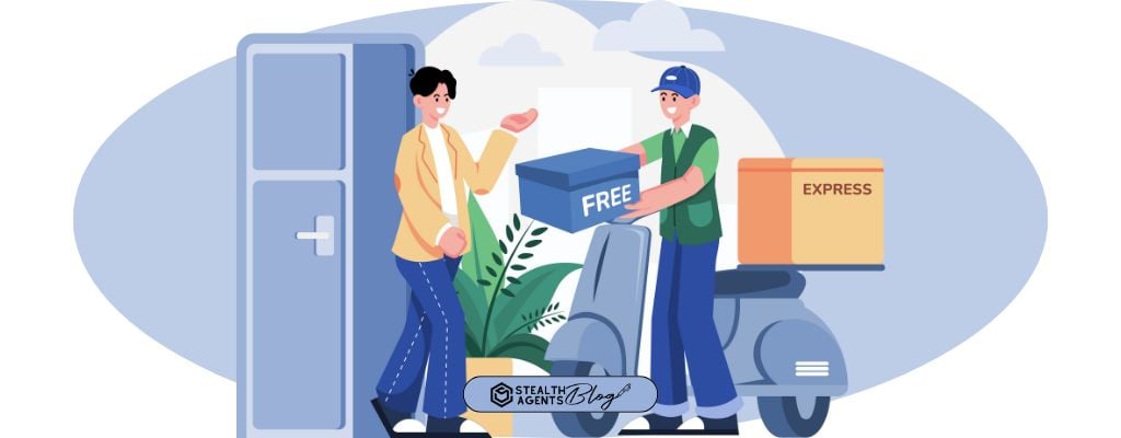 Give freebies to customers