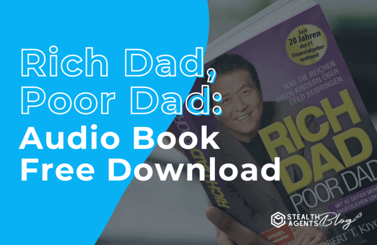 Rich Dad Poor Dad Audio Book Free Download
