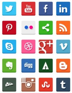 Harkable social media icons