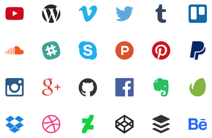 Nucleo free royalty social media vector icons