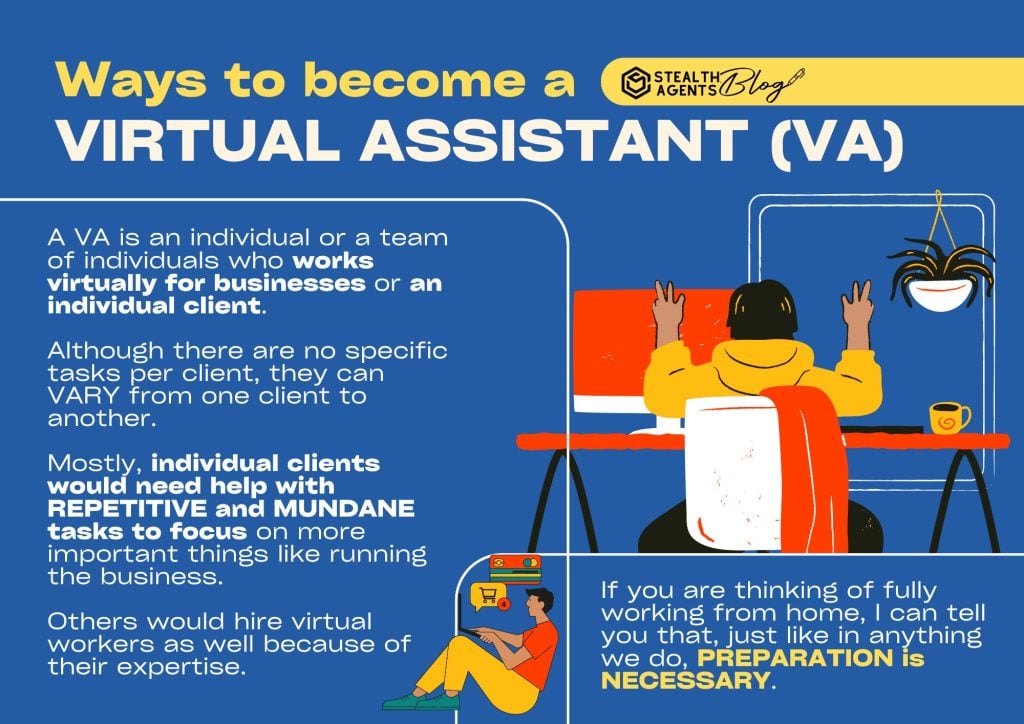 Ways to become a virtual assistant 