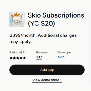 The Best 15 subscription application for shopify