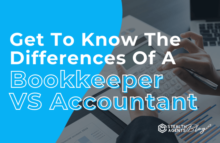Get to know the differences of a bookkeeper and accountant