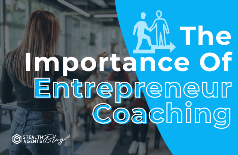 The importance of entrepreneur coaching