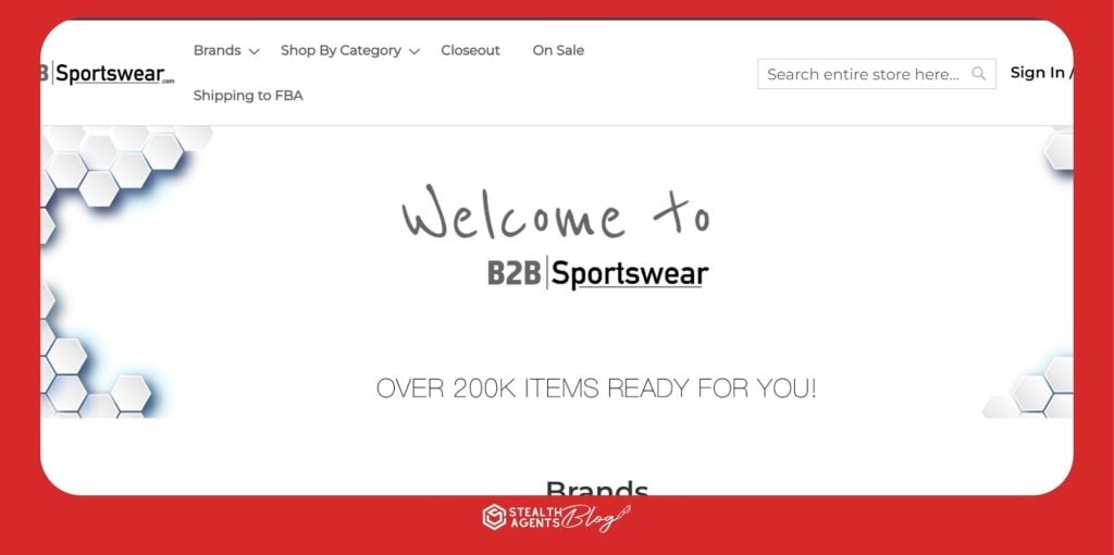 B2B Sportswear