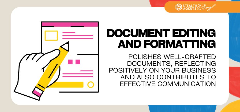 Document editing and formatting