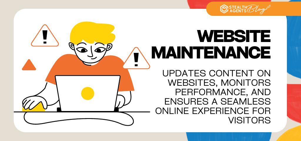 Website maintenance