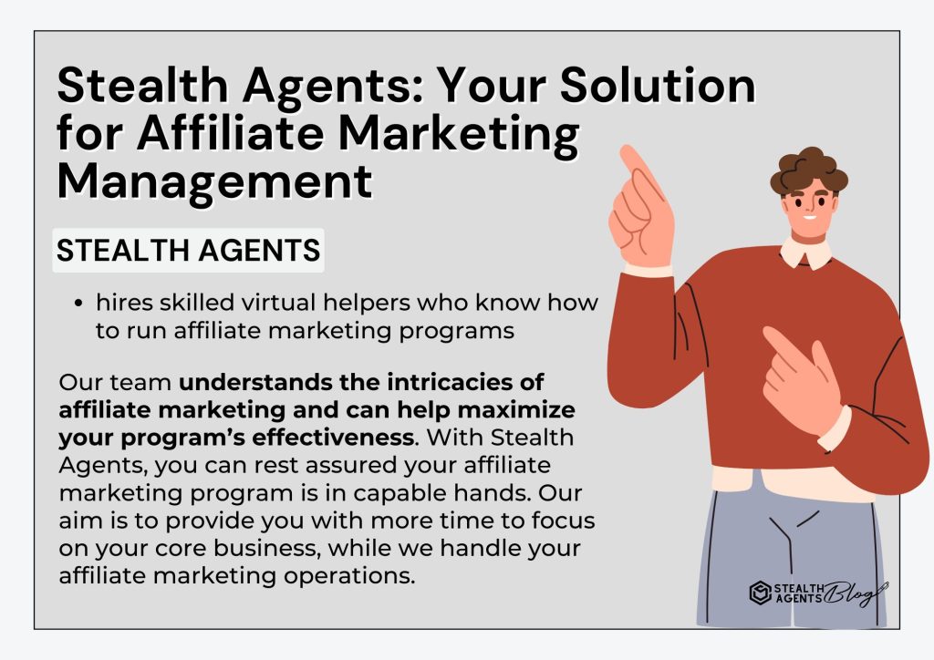 How can virtual assistants help manage affiliate marketing programs?