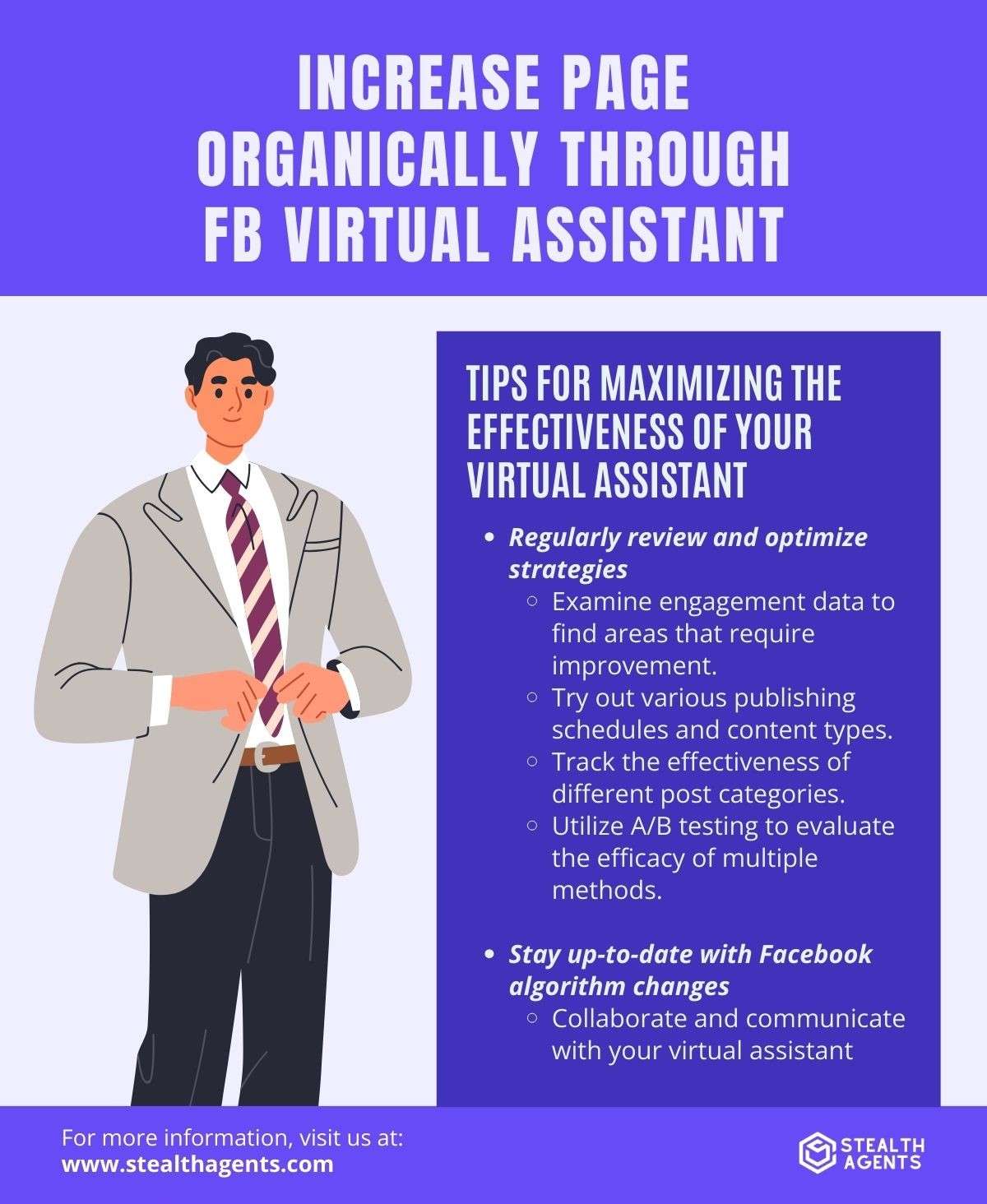 virtual assistant facebook pages
